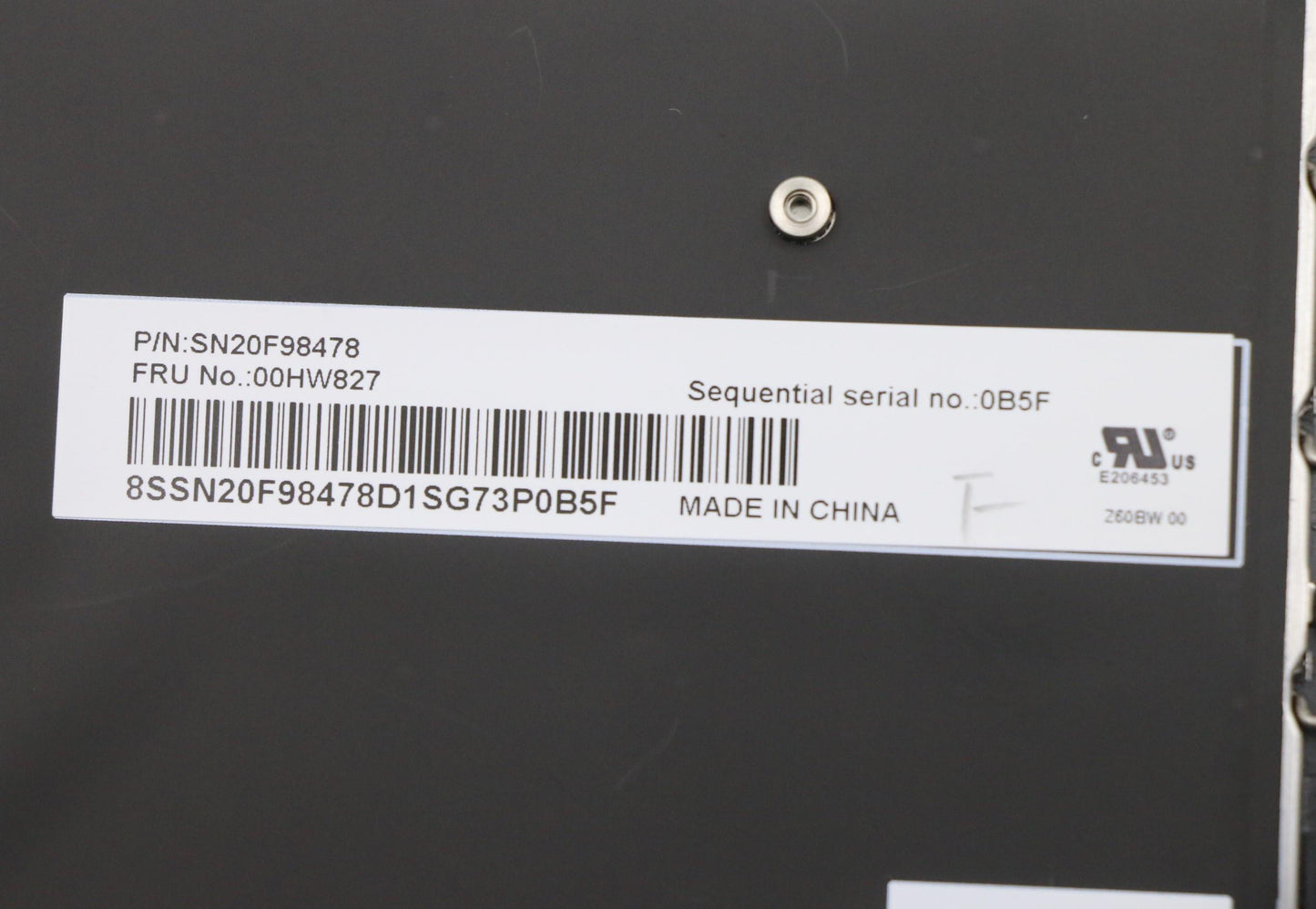 Lenovo Ki Keyboards Internal - 00HW827