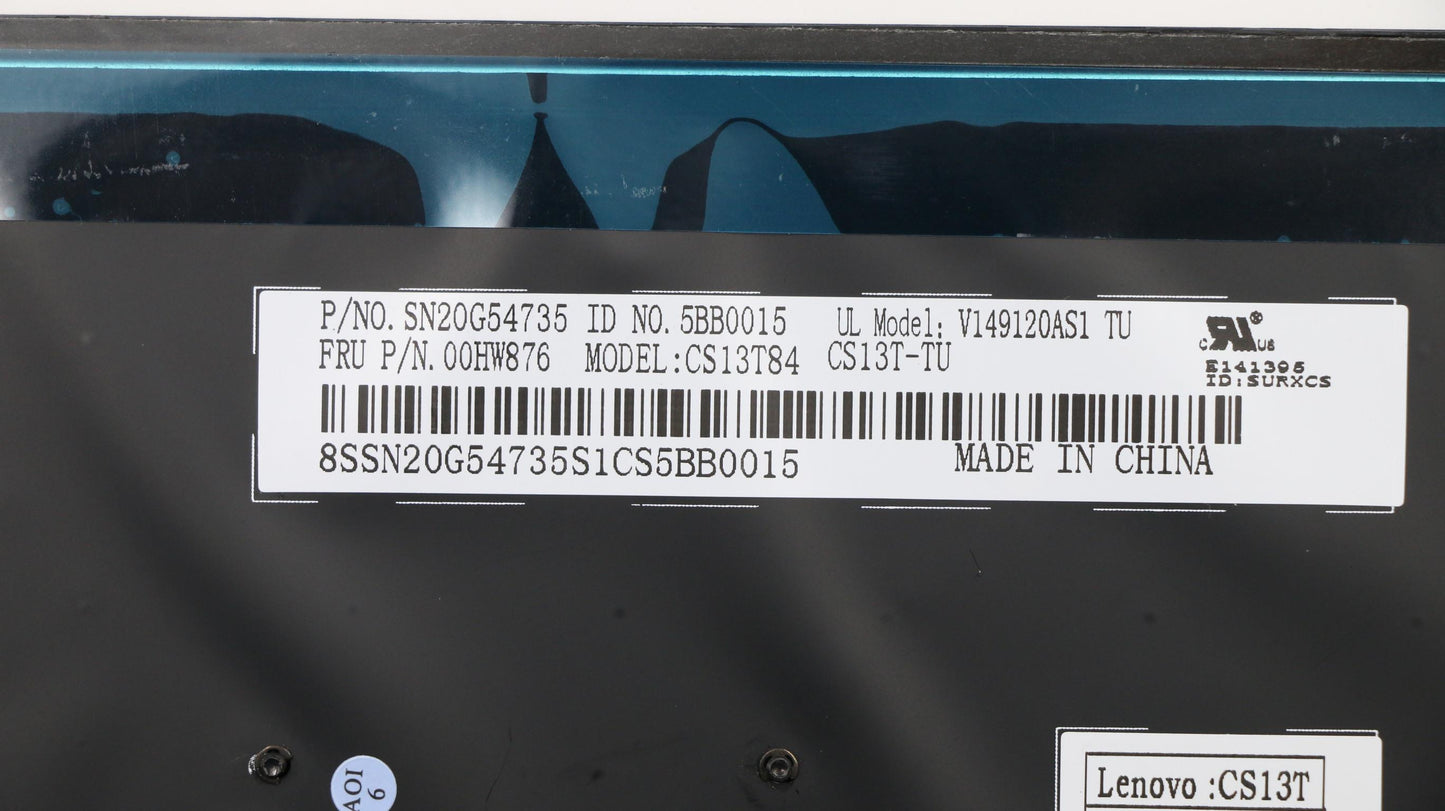 Lenovo Ki Keyboards Internal - 00HW876