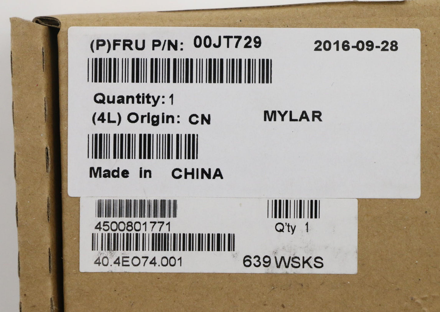 Lenovo Ks Kits Screws And Labels - 00JT729