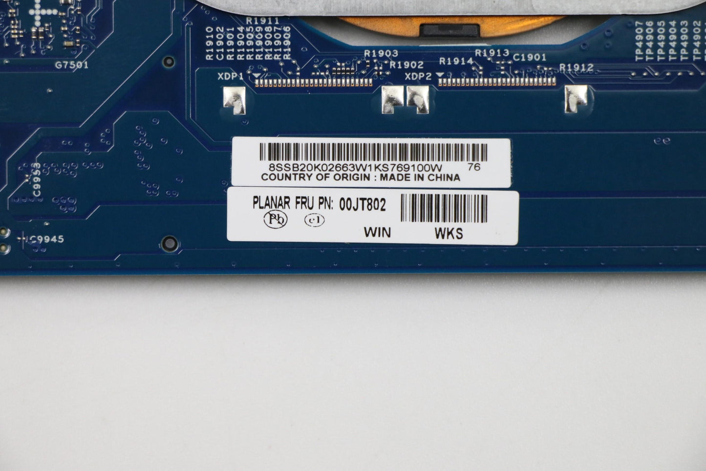 Lenovo Assembly Mainboard Lrv1 Yg I56 - 00JT802
