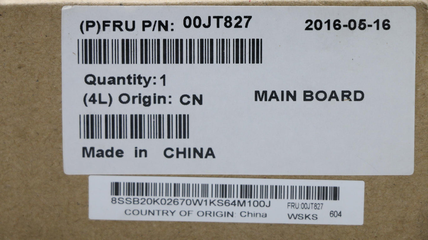 Lenovo Pl System Boards - 00JT827
