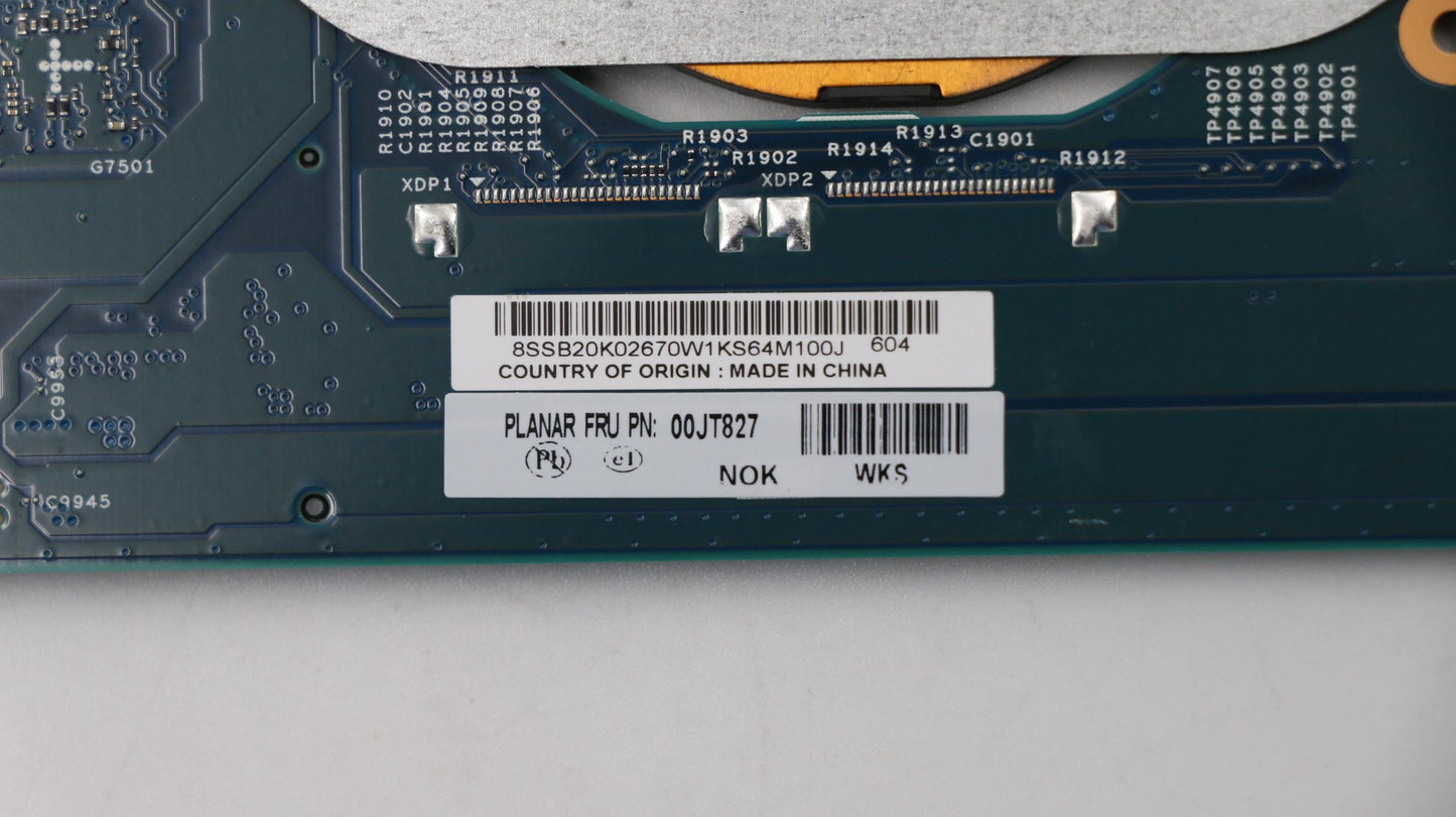 Lenovo Pl System Boards - 00JT827