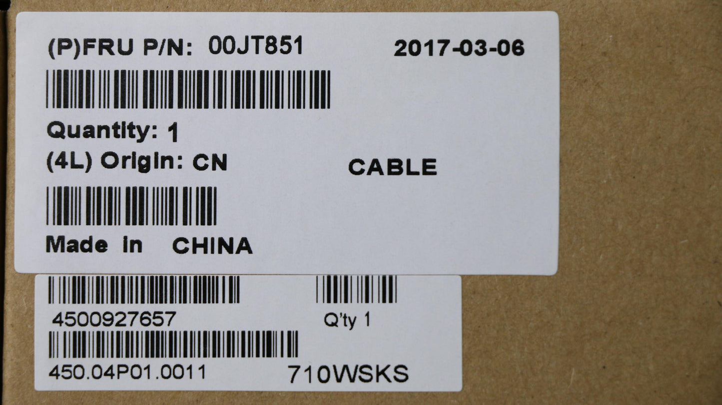 Lenovo Ct Cables Internal - 00JT851