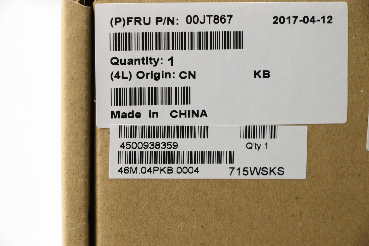 Lenovo Ma Mechanical Assemblies - 00JT867
