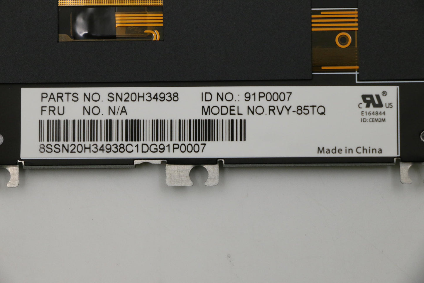 Lenovo Ma Mechanical Assemblies - 00JT886