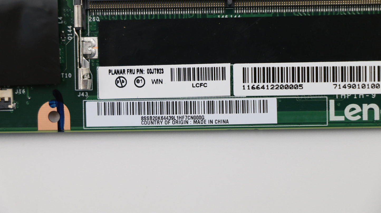 Lenovo Motherboard - 00JT923