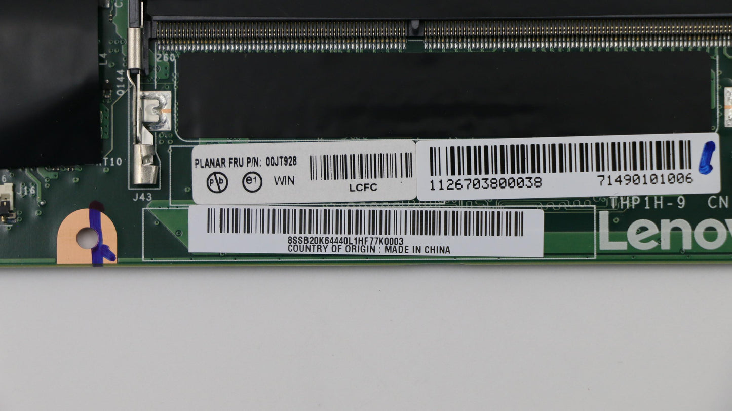 Lenovo Pl System Boards - 00JT928