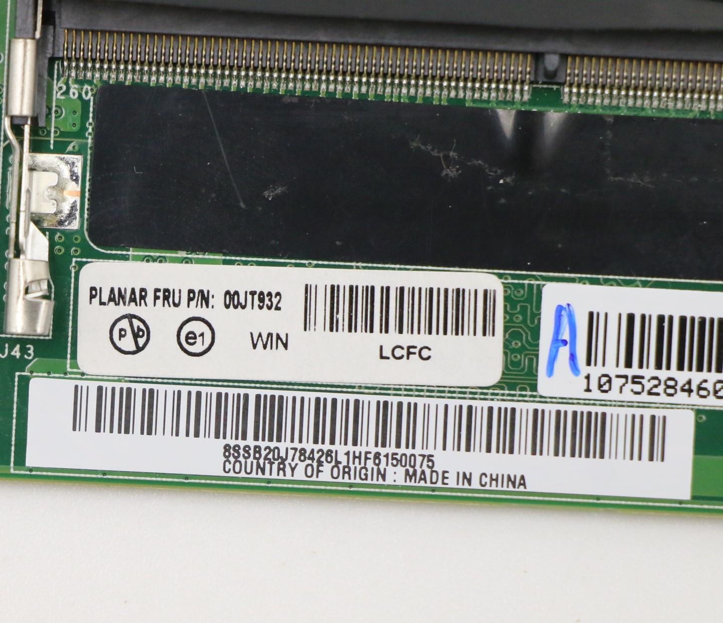 Lenovo Pl System Boards - 00JT932