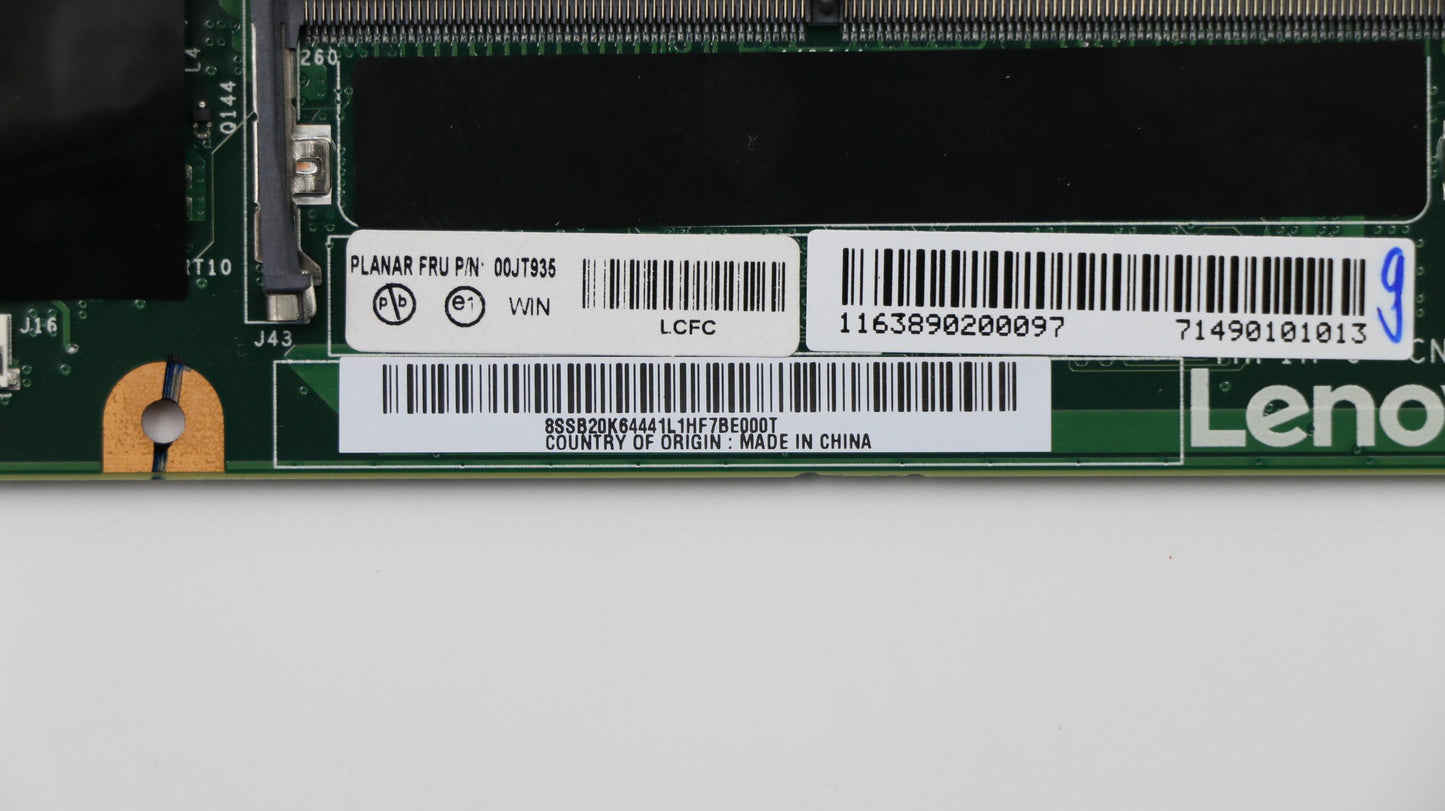 Lenovo Motherboard - 00JT935