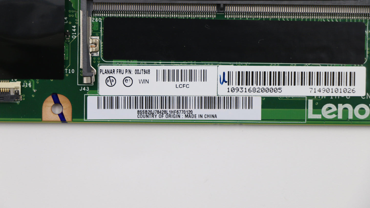 Lenovo Pl System Boards - 00JT948