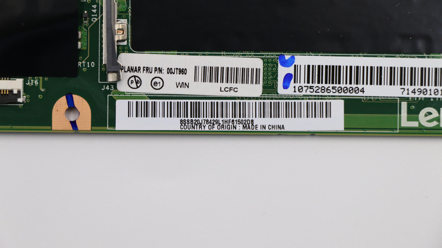 Lenovo Pl System Boards - 00JT960