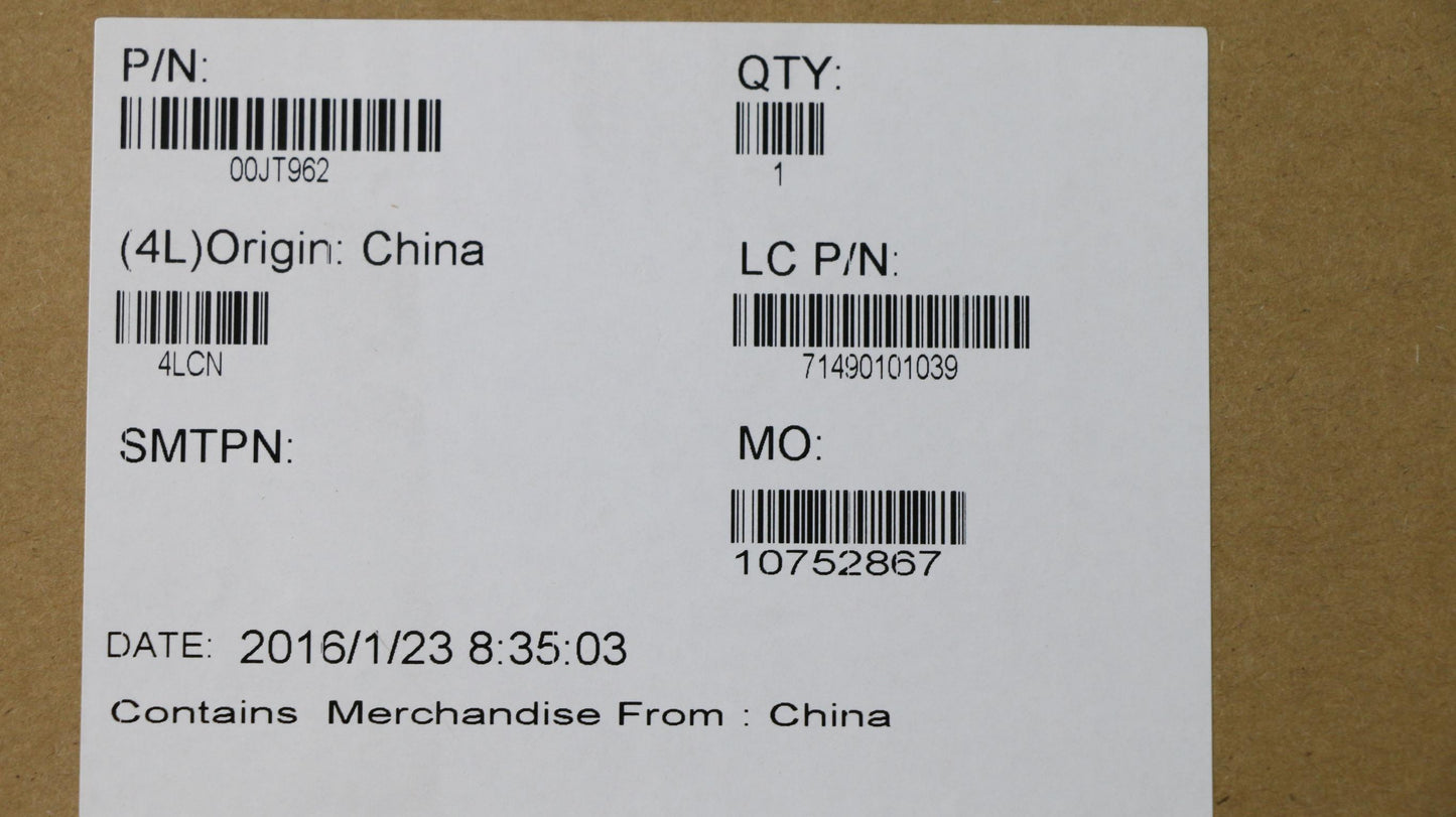 Lenovo Pl System Boards - 00JT962