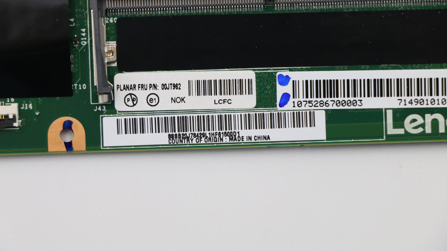 Lenovo Pl System Boards - 00JT962