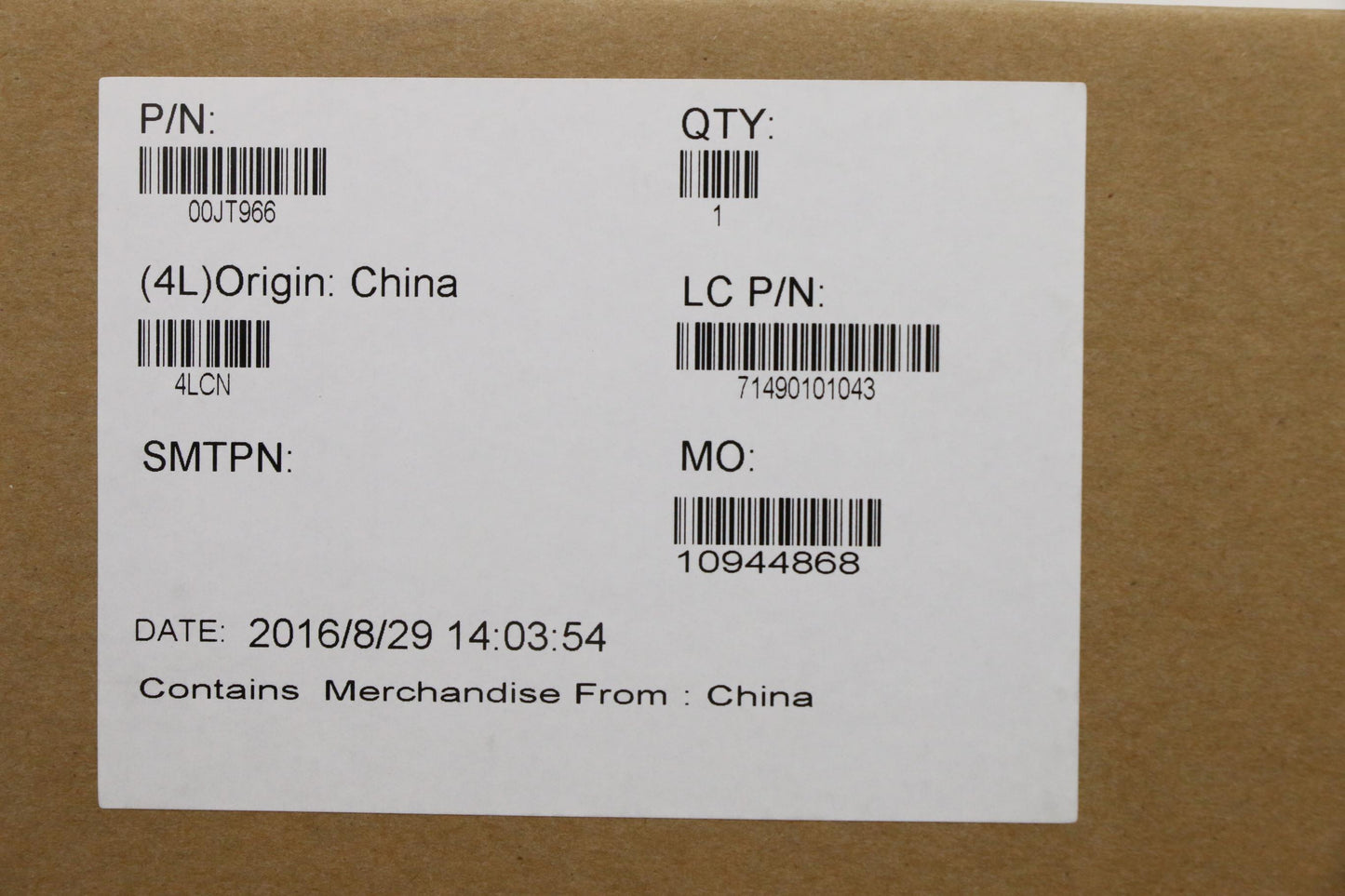 Lenovo Pl System Boards - 00JT966