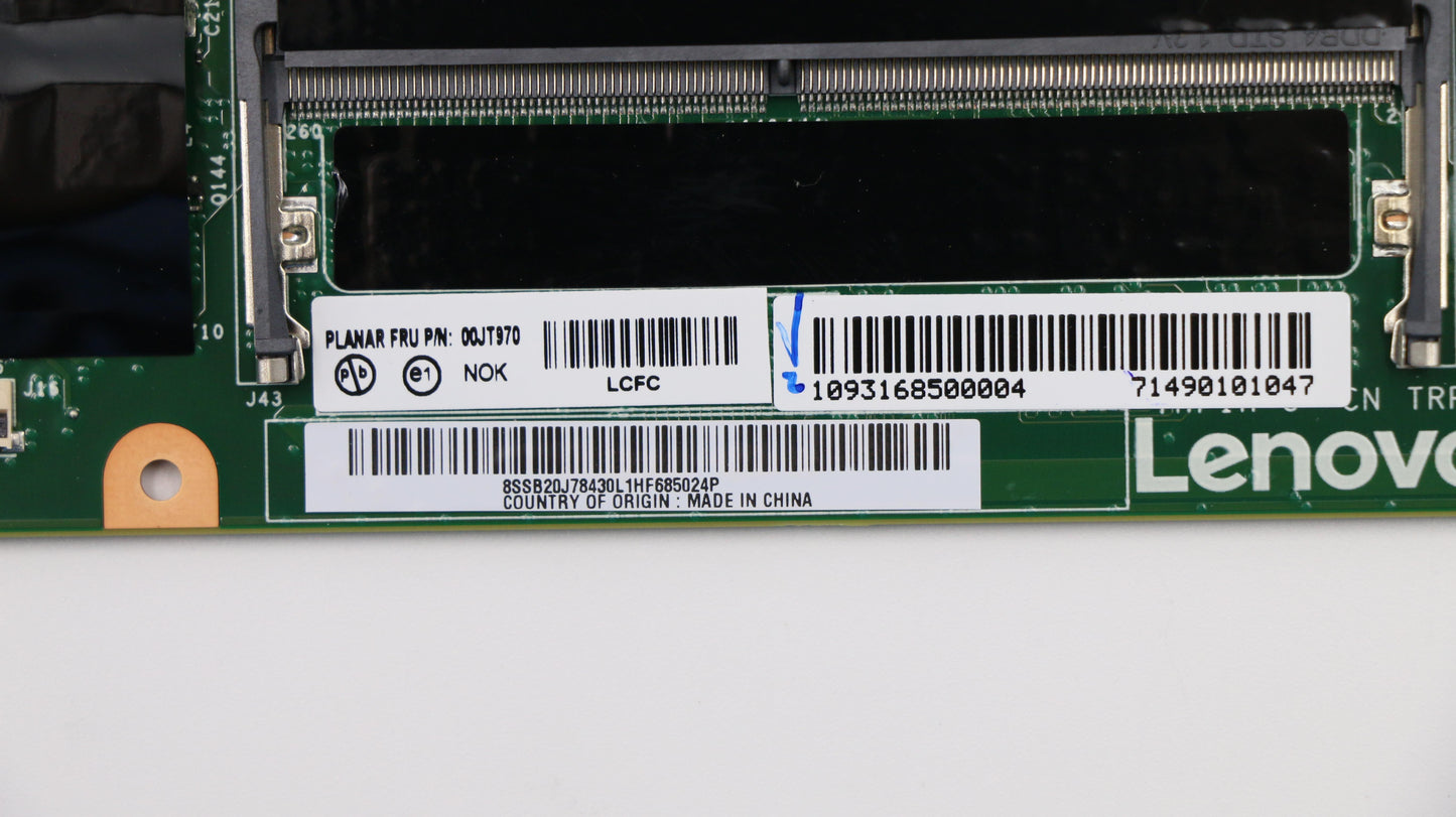 Lenovo Pl System Boards - 00JT970