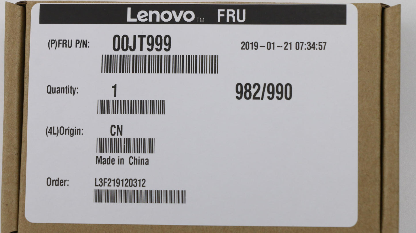 Lenovo Ma Mechanical Assemblies - 00JT999