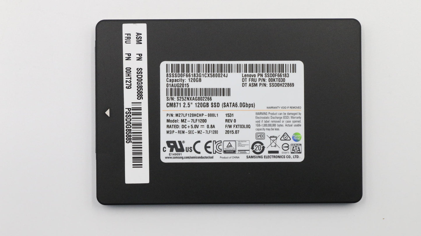 Lenovo 00KT030 Sd Solid State Drives