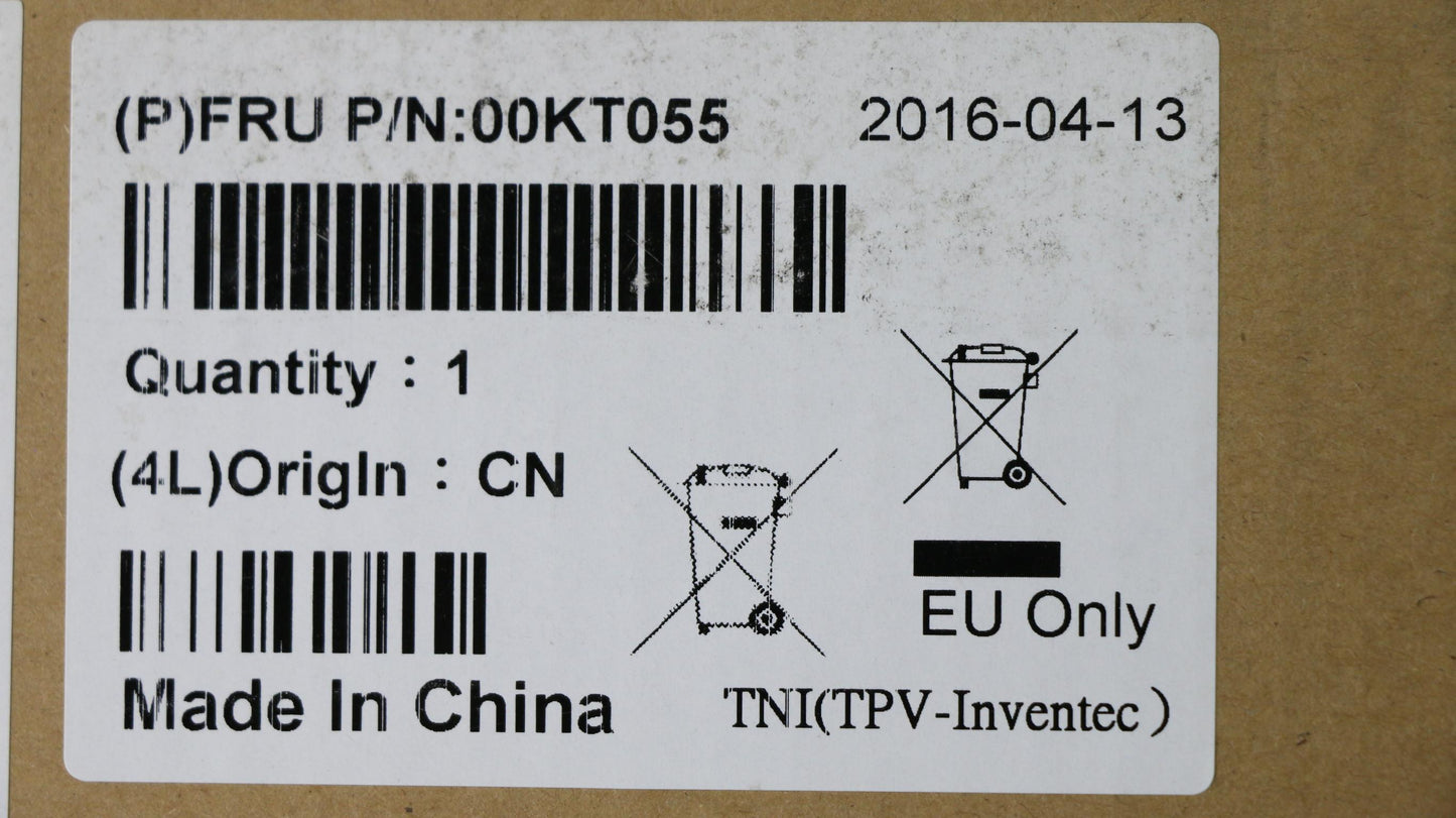 Lenovo Ma Mechanical Assemblies - 00KT055