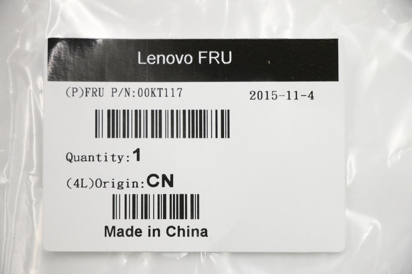 Lenovo 00KT117 Ma Mechanical Assemblies