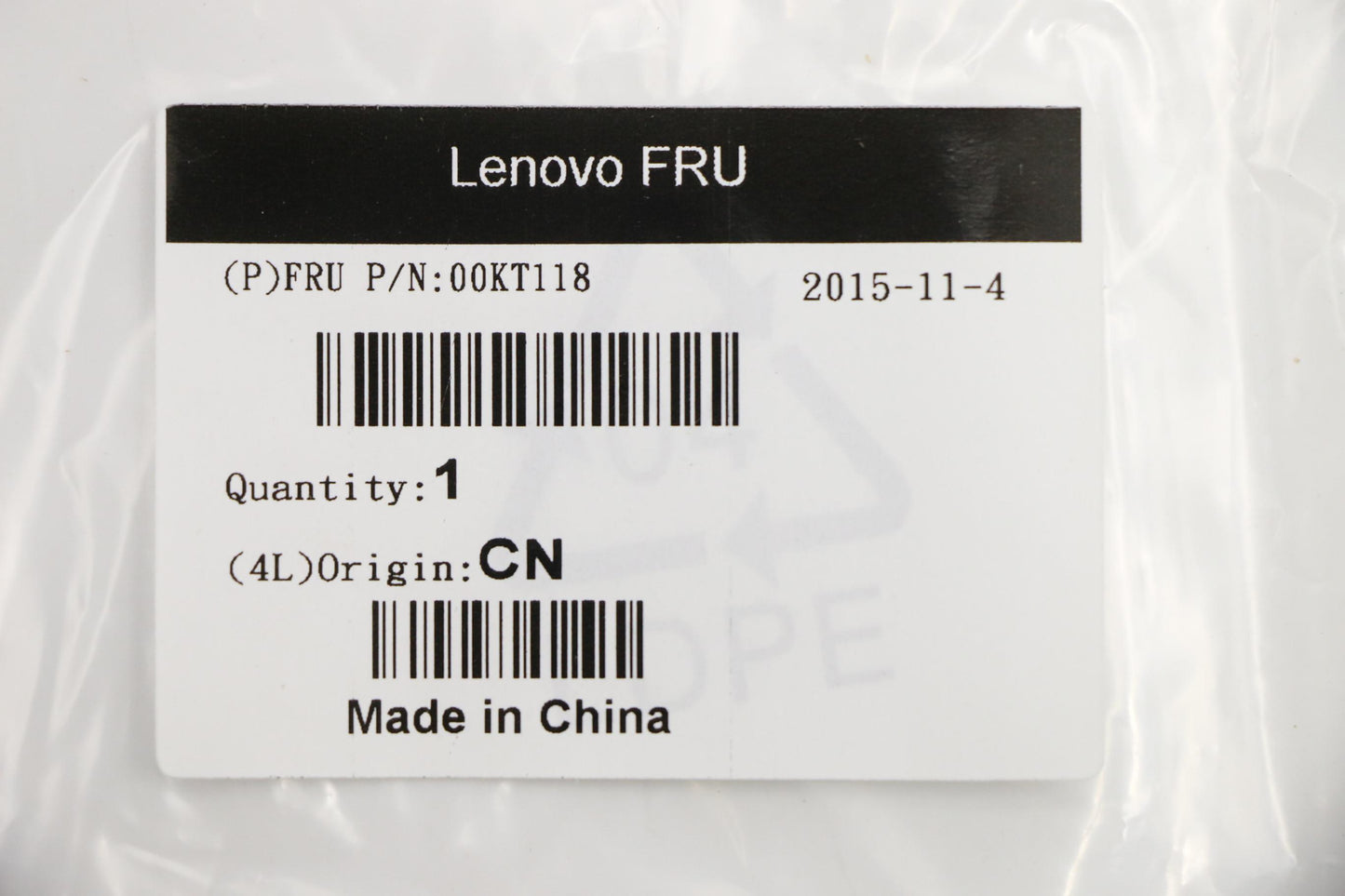 Lenovo 00KT118 Ma Mechanical Assemblies