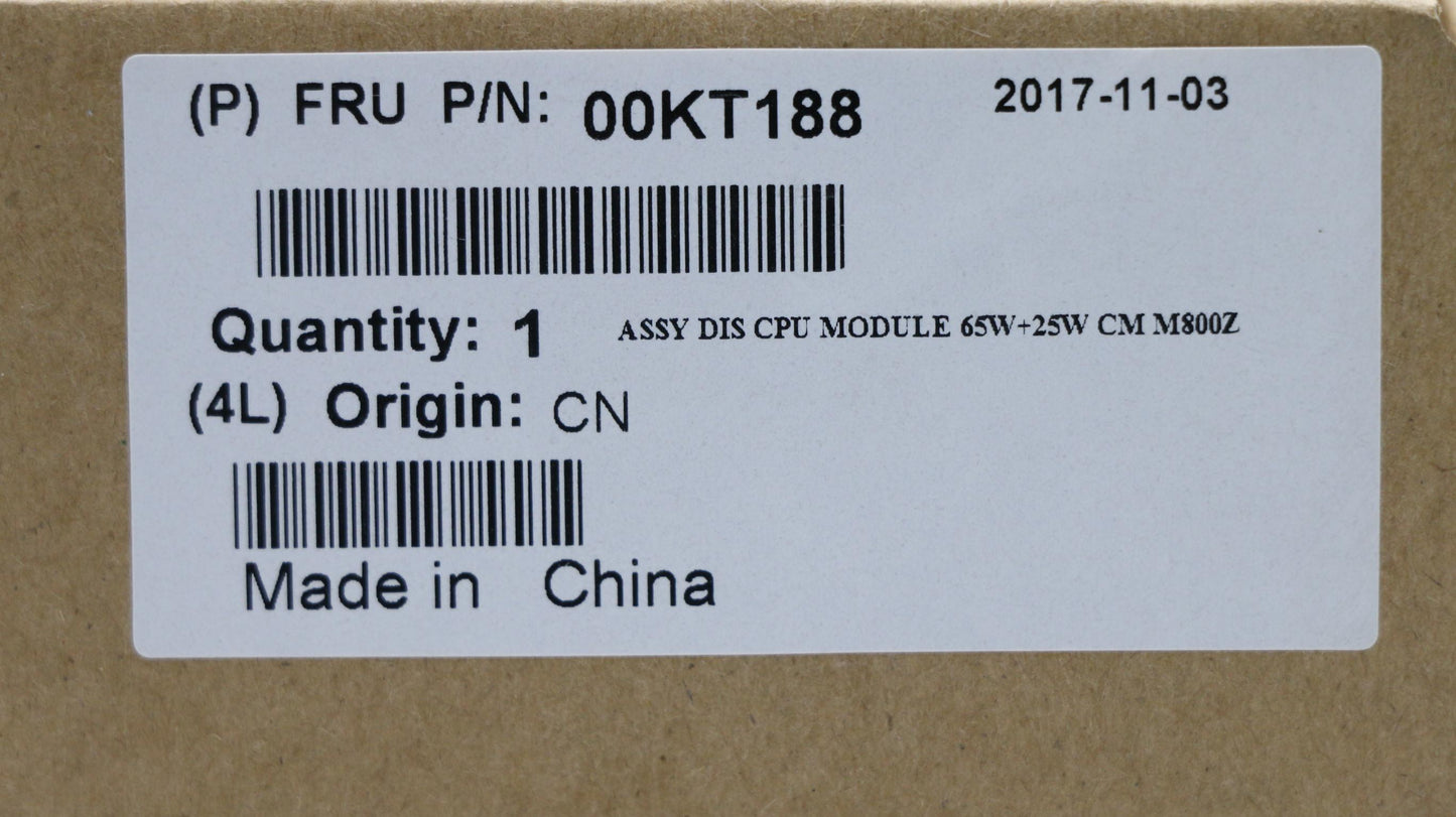 Lenovo I Skl-S Dis Tm For Mutuo M8 - 00KT188