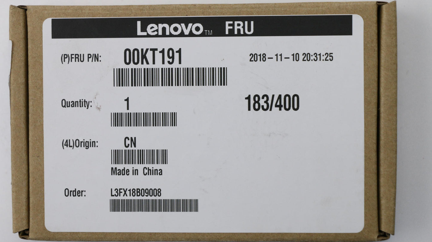 Lenovo Ma Mechanical Assemblies - 00KT191