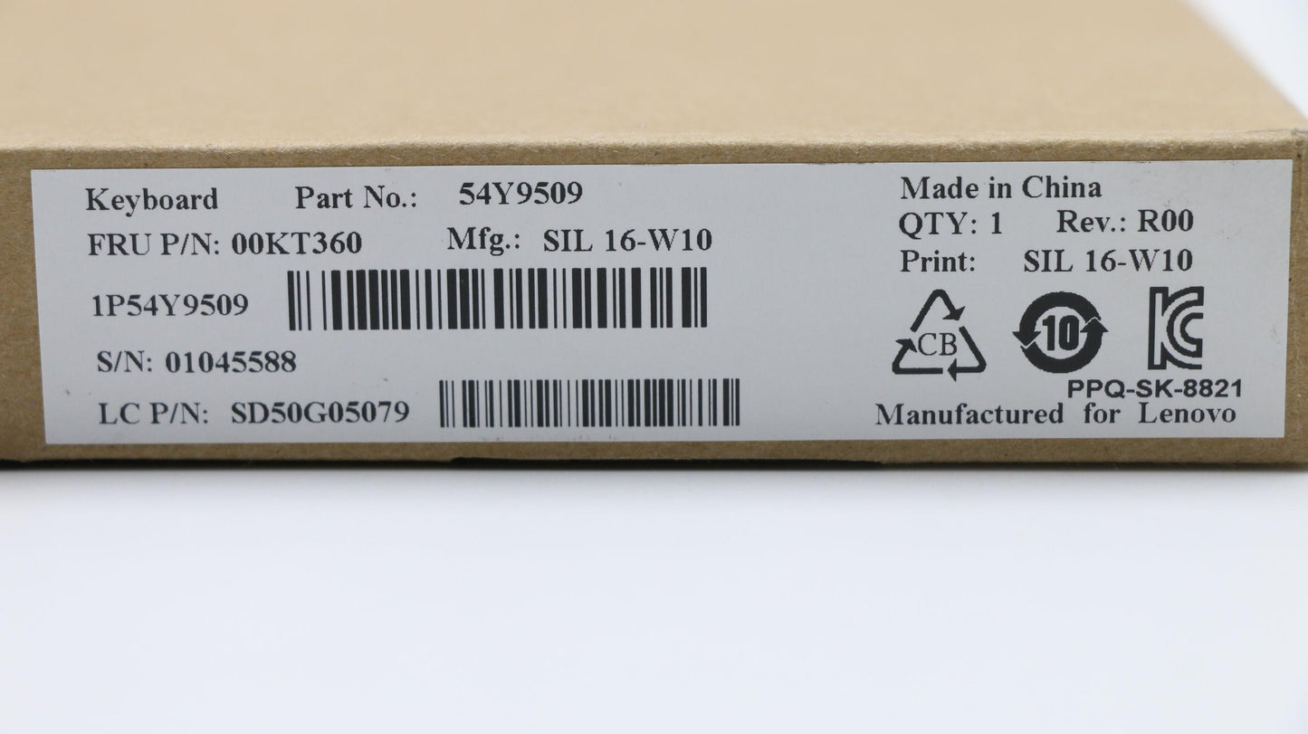 Lenovo Kb Keyboards External - 00KT360