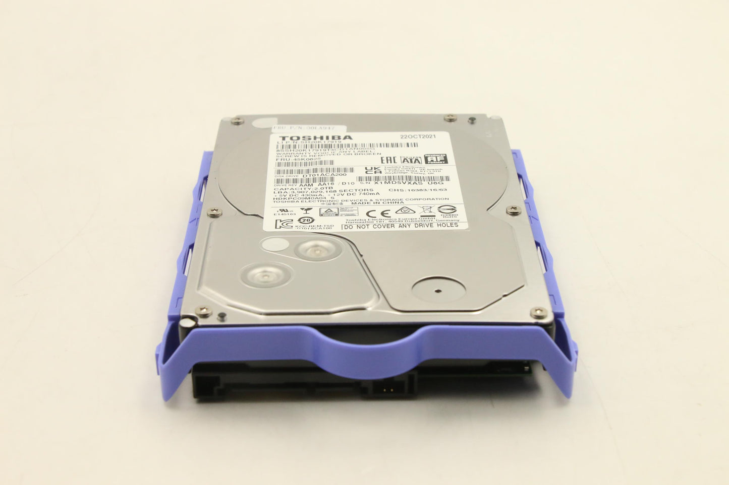 Lenovo Nhs 2Tb Sata - Dt 7200 Rpm, 6G - 00LA947