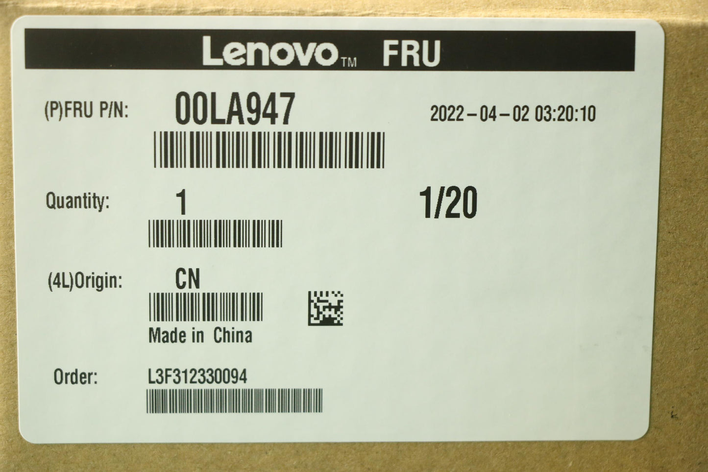 Lenovo Nhs 2Tb Sata - Dt 7200 Rpm, 6G - 00LA947