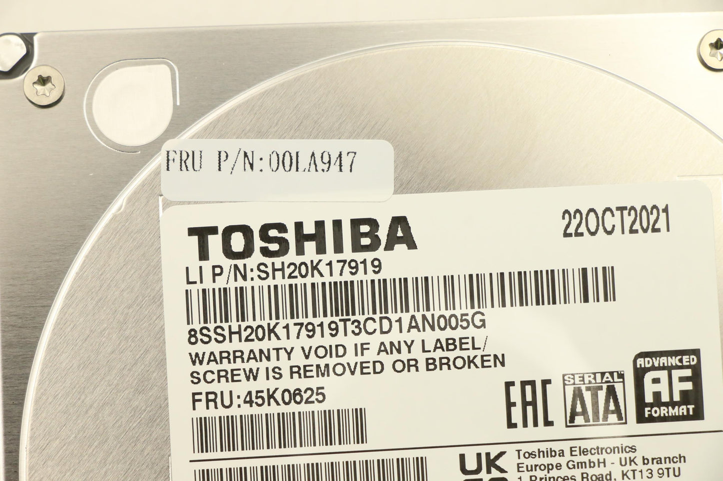 Lenovo Nhs 2Tb Sata - Dt 7200 Rpm, 6G - 00LA947