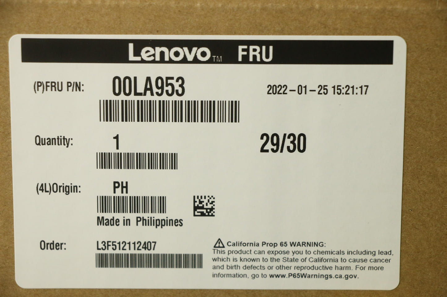 Lenovo Hd Hard Drives - 00LA953