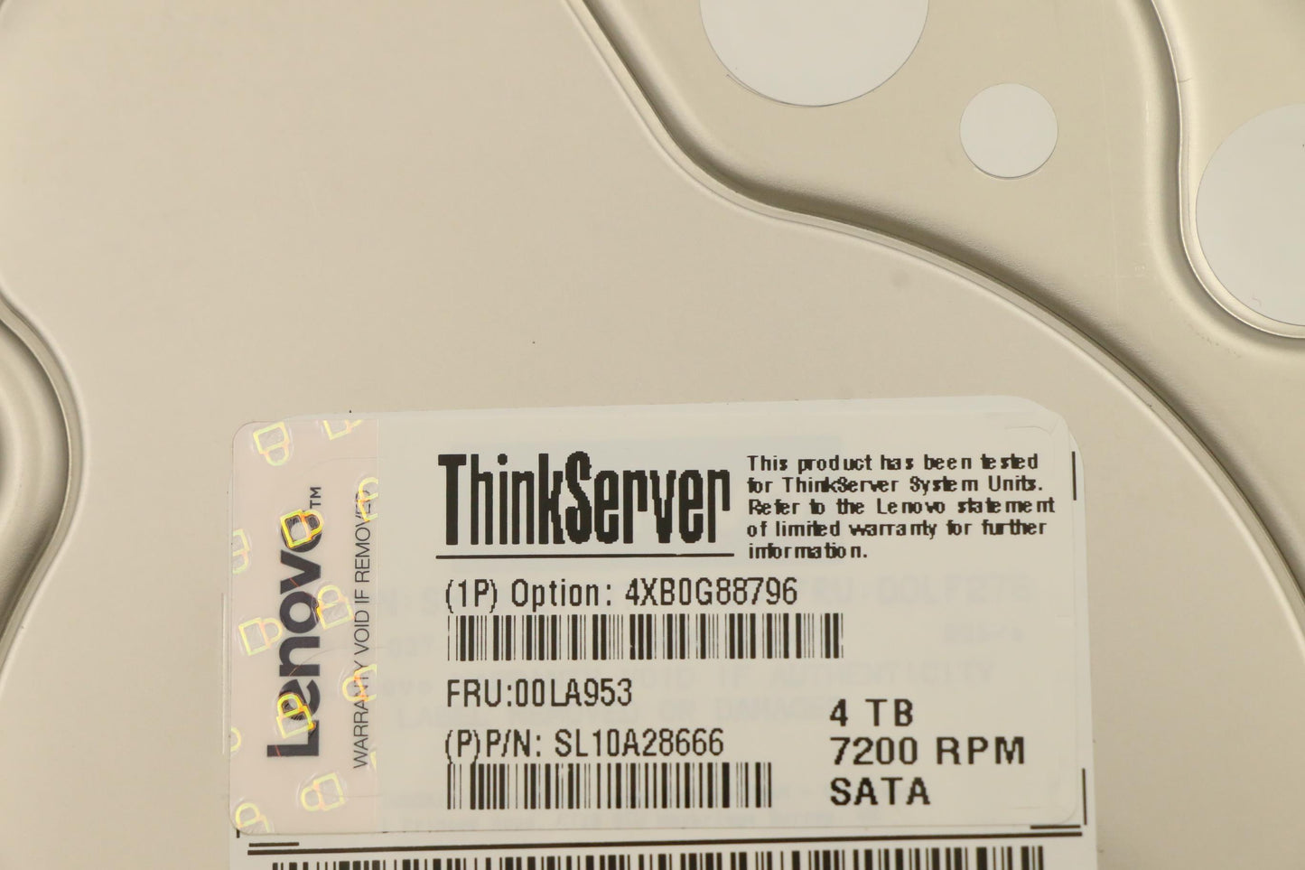 Lenovo Hd Hard Drives - 00LA953