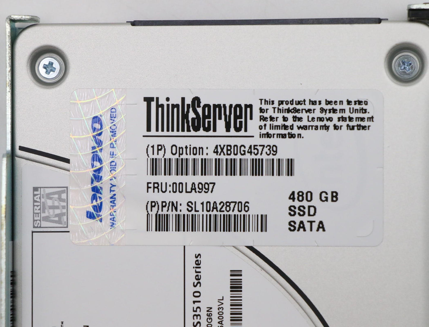 Lenovo Sd Solid State Drives - 00LA997