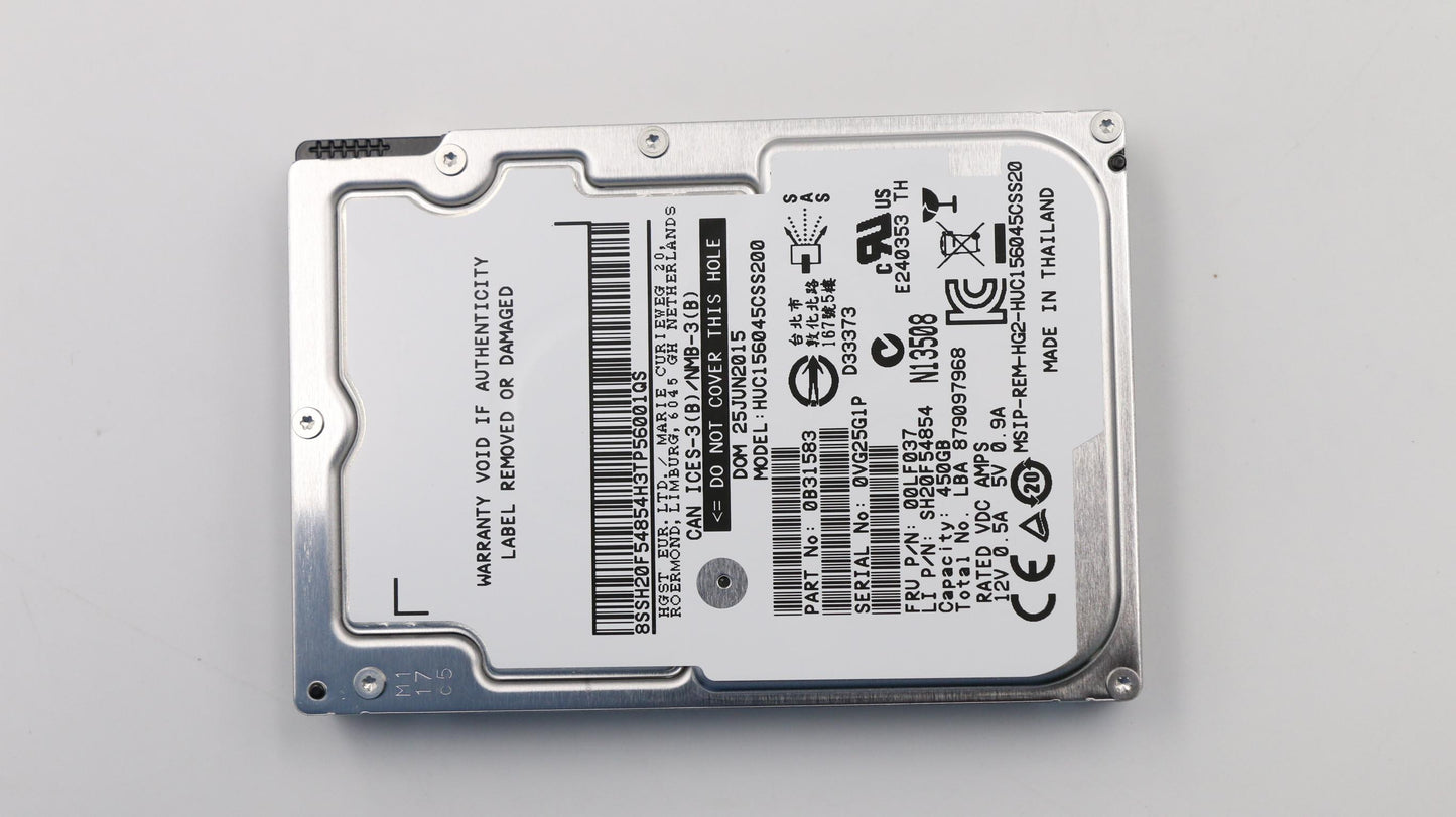 Lenovo Hd Hard Drives - 00LF037
