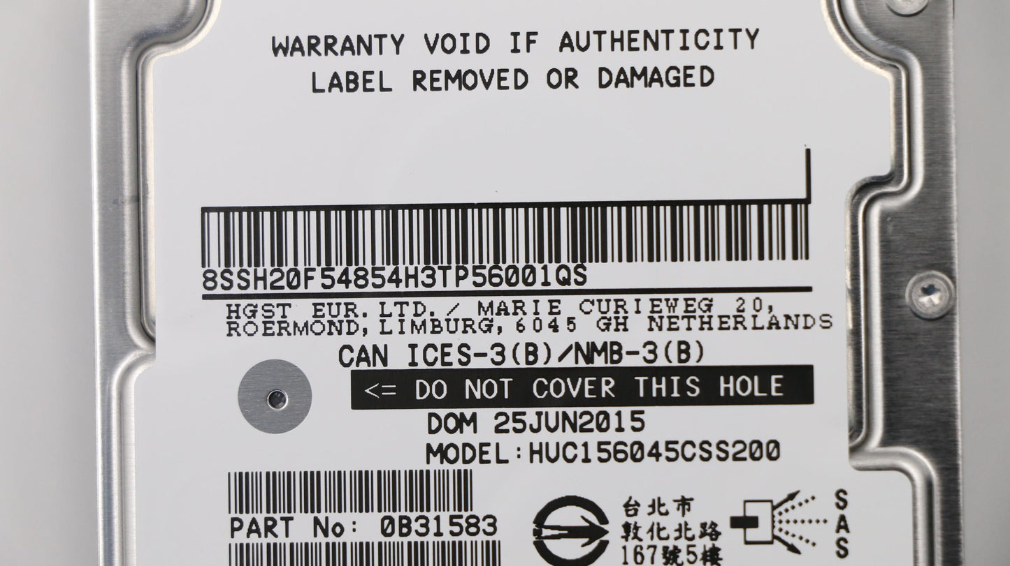 Lenovo Hd Hard Drives - 00LF037