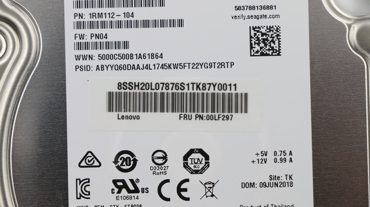 Lenovo 00Lf297 - Part