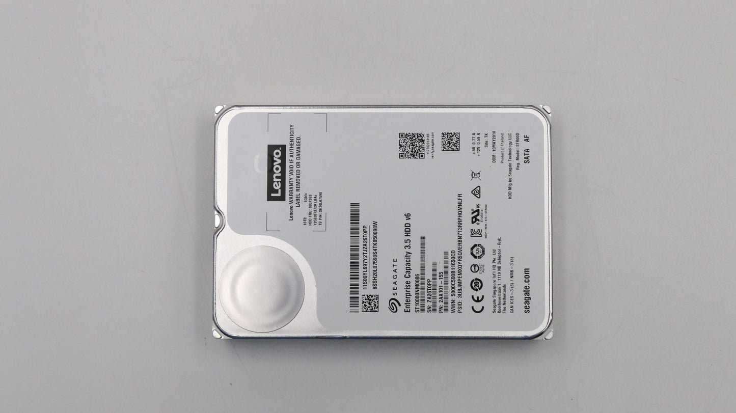 Lenovo Hgst 3.5 7200 Sata 10Tb 512E - 00LF363