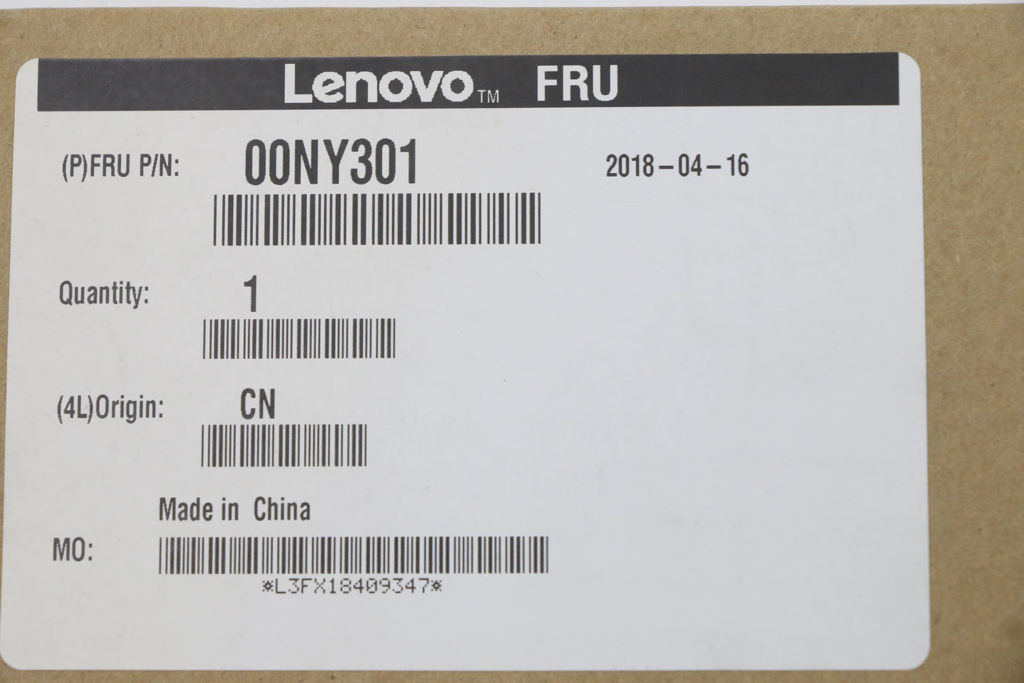 Lenovo (00NY301) Thermal Module with Fan