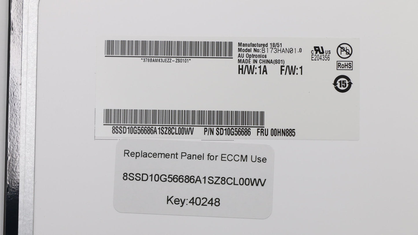 Lenovo Lp Lcd Panels - 00NY401