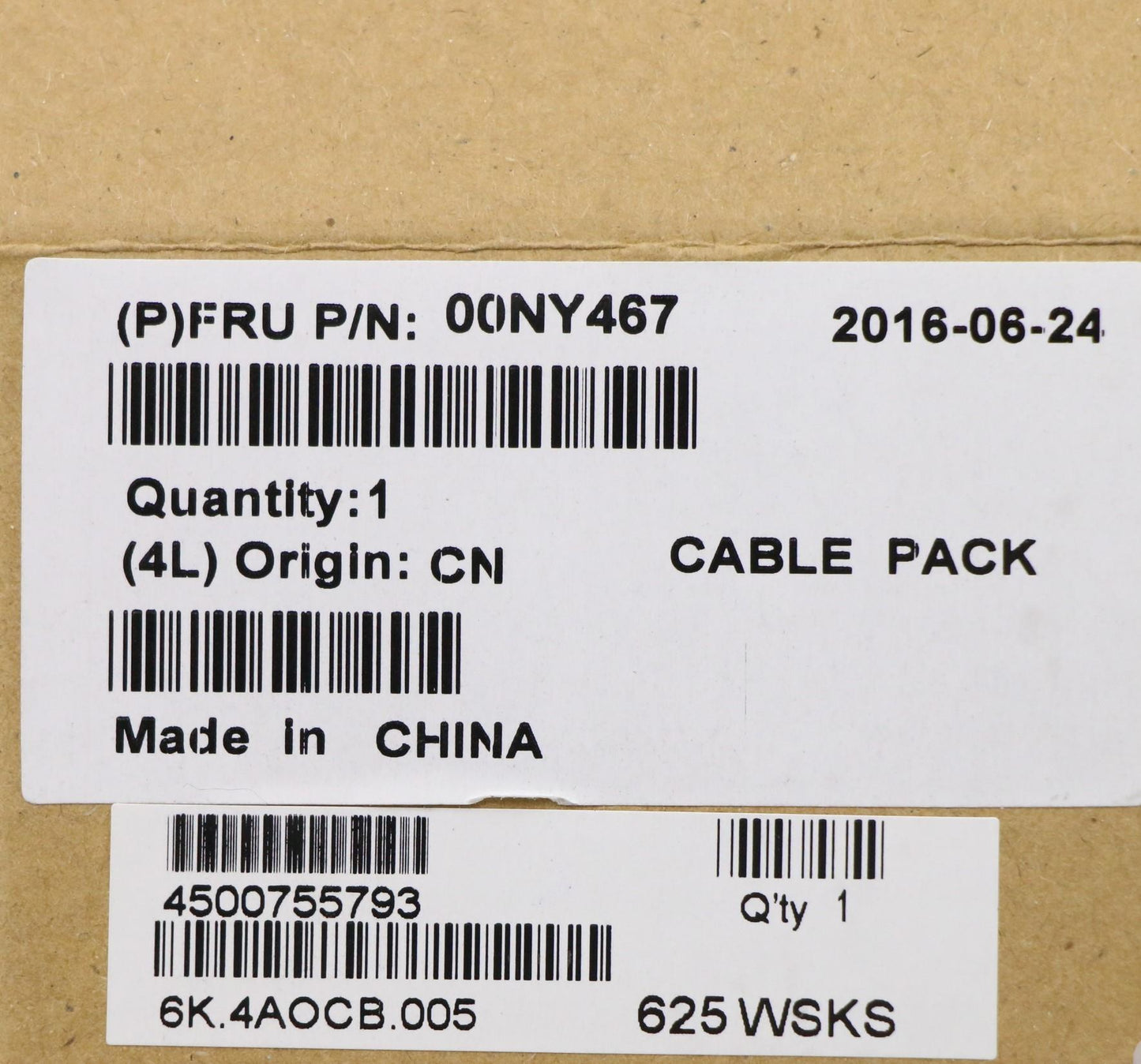 Lenovo Ct Cables Internal - 00NY467
