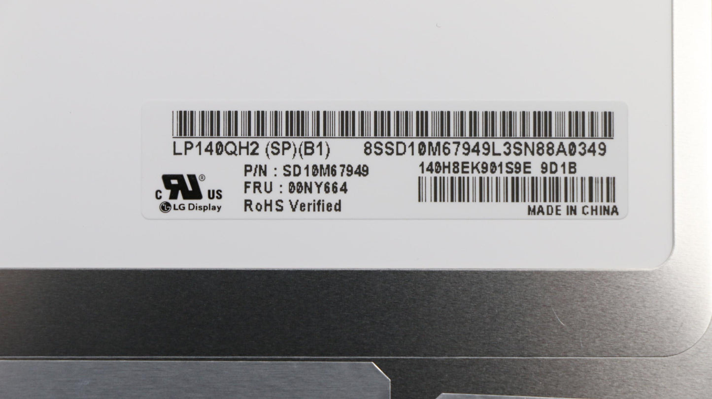 Lenovo Lgd 14.0 Wqhd Ips Ag 2.4T - 00NY664