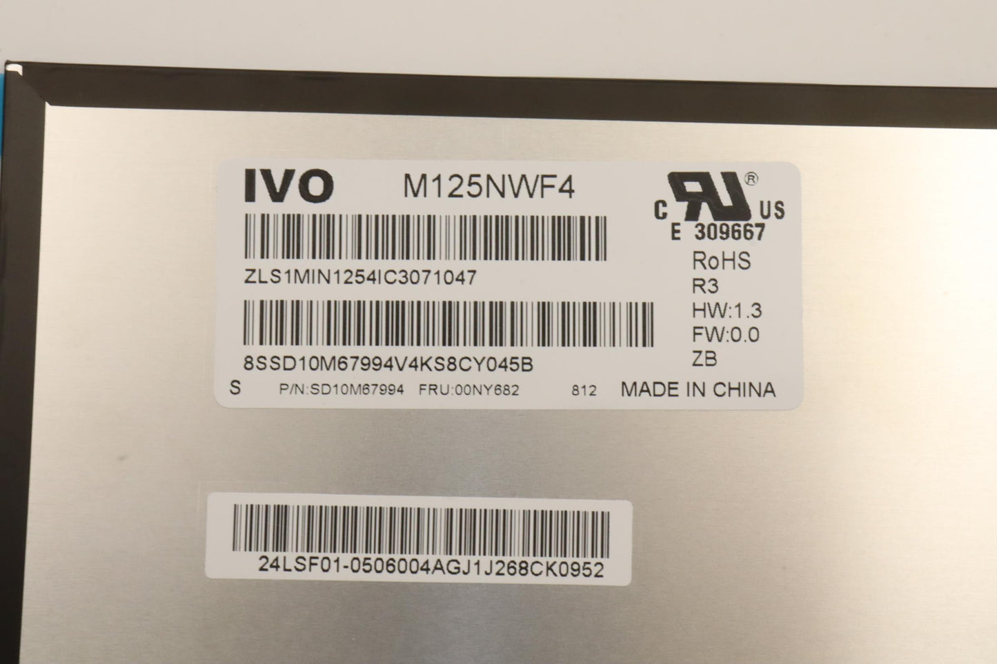Lenovo Ivo 125 Fhd Ips Ag - 00NY682