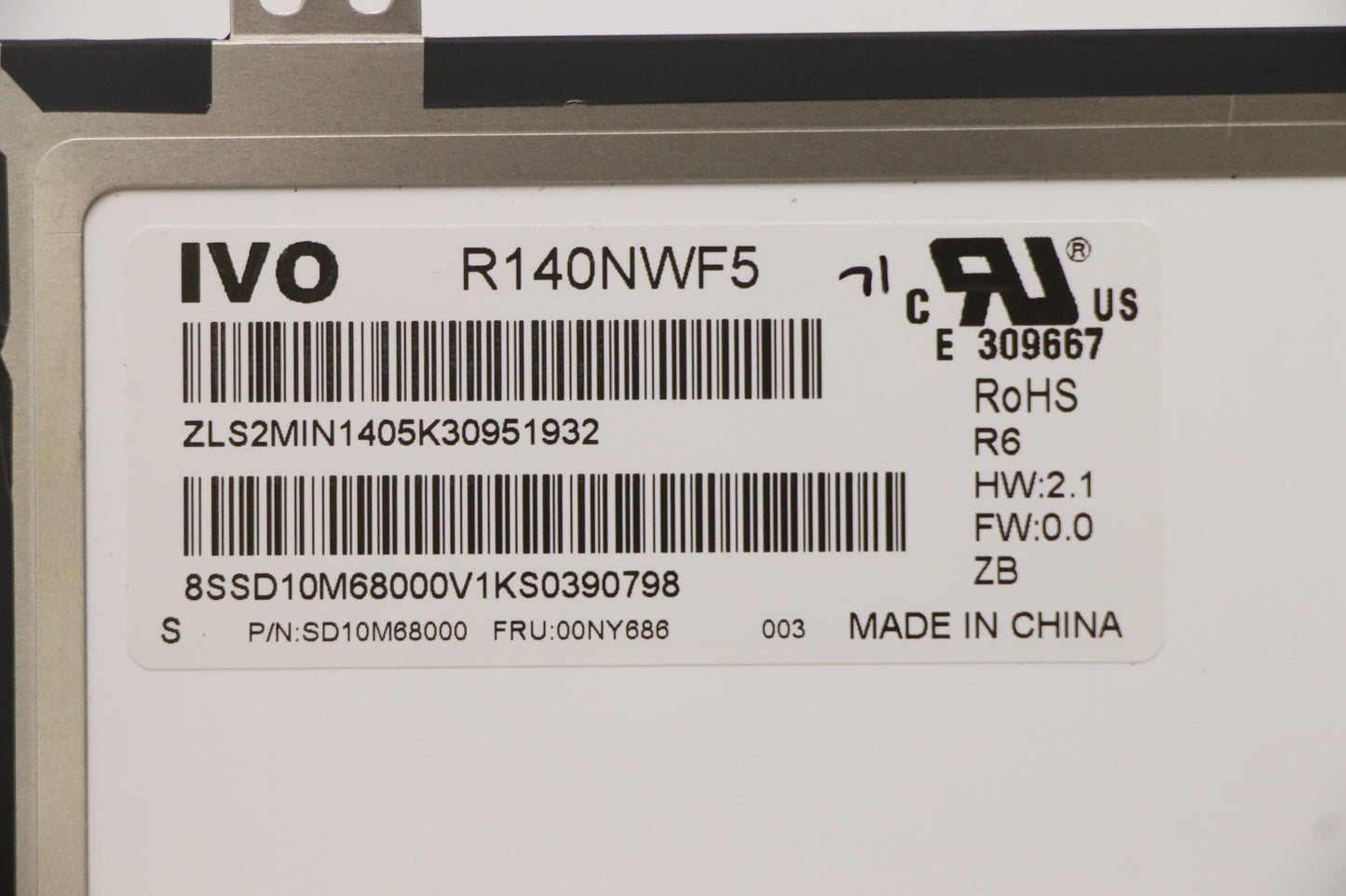 Lenovo Ivo 140 Fhd Ips Ag - 00NY686
