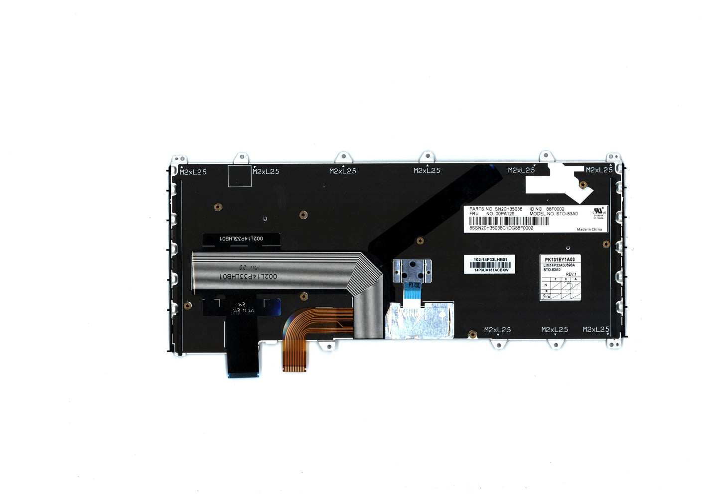Lenovo Ki Keyboards Internal - 00PA129