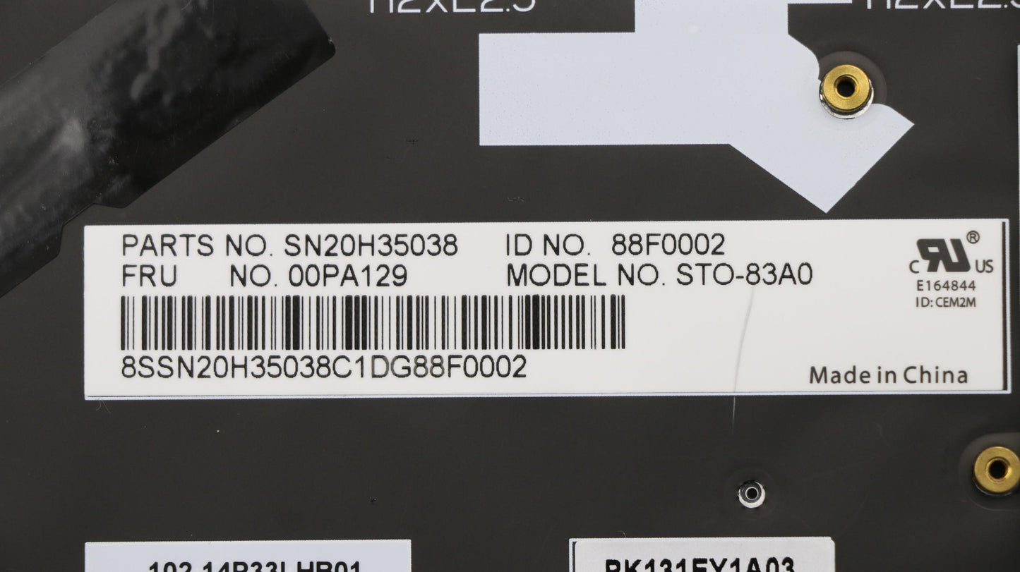 Lenovo Ki Keyboards Internal - 00PA129