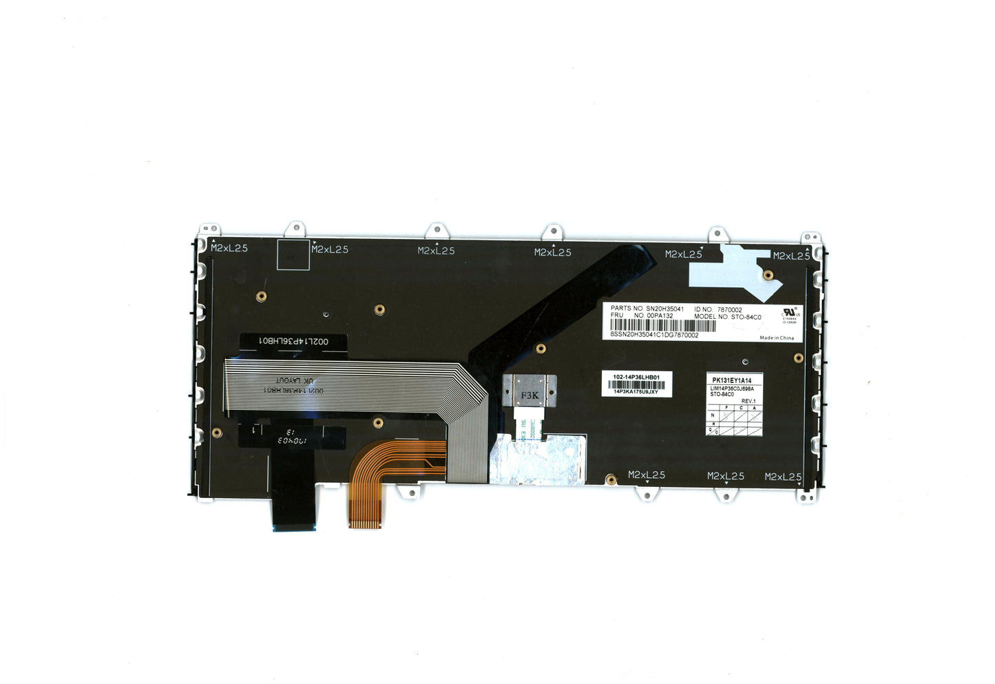 Lenovo Ki Keyboards Internal - 00PA132