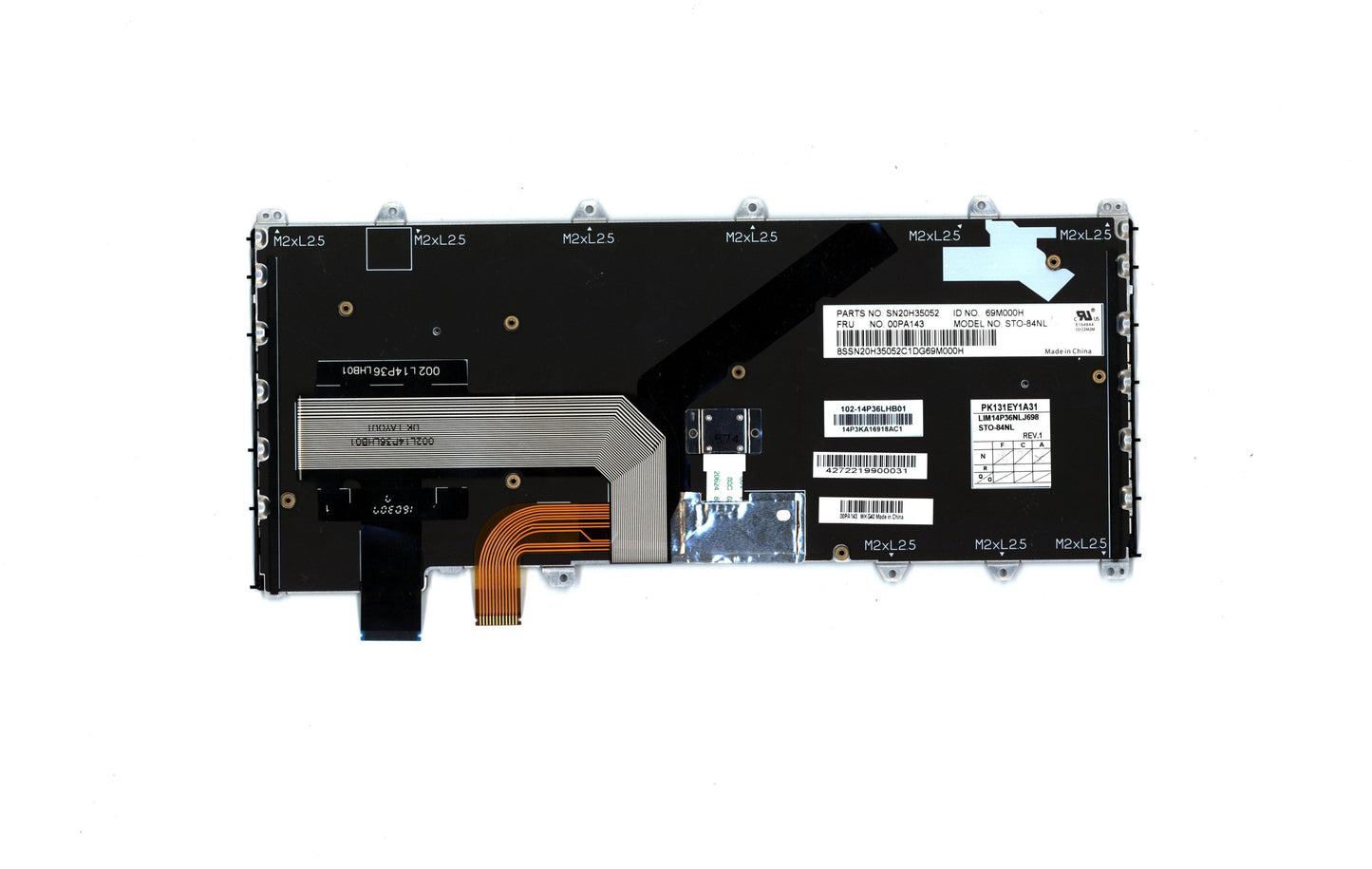 Lenovo Ki Keyboards Internal - 00PA143