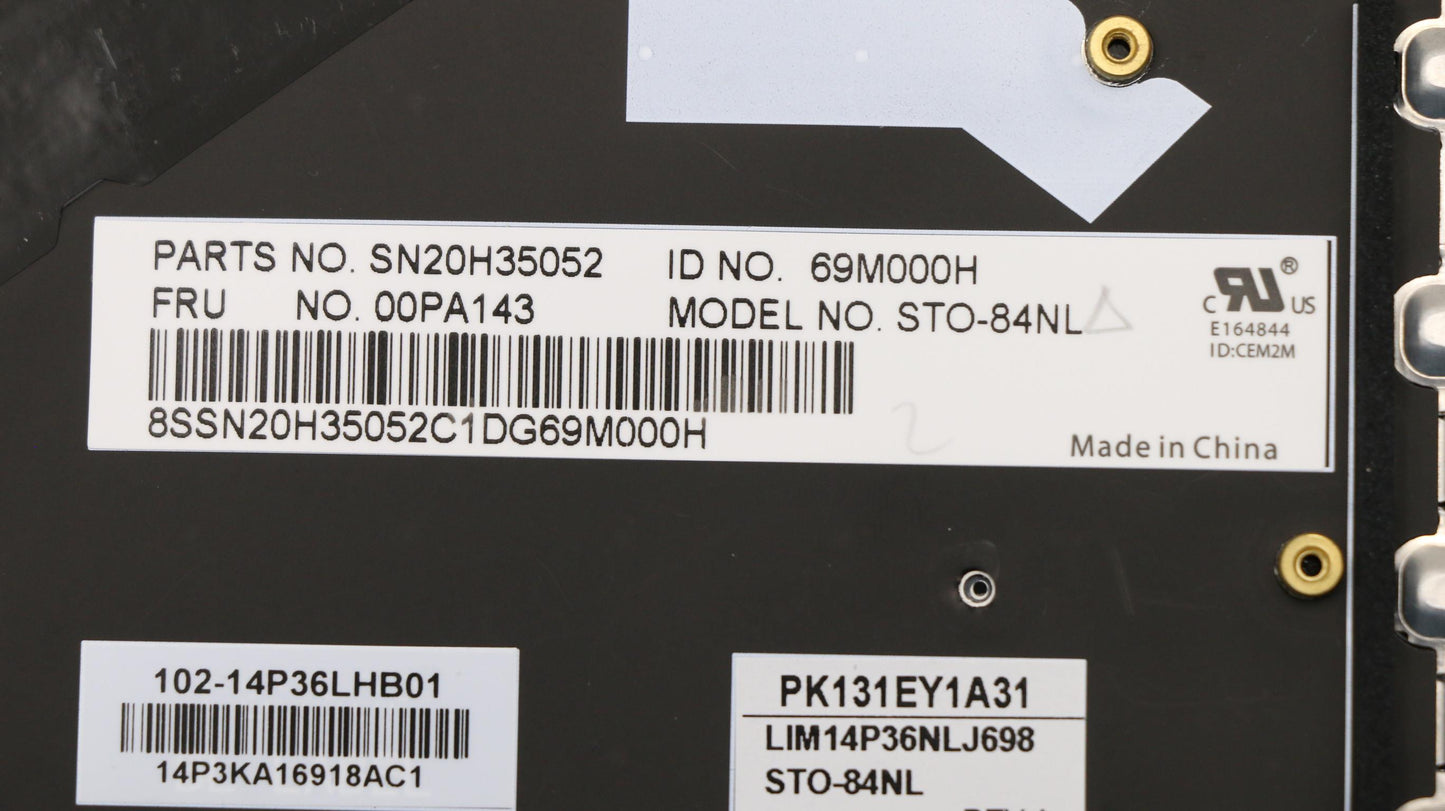 Lenovo Ki Keyboards Internal - 00PA143