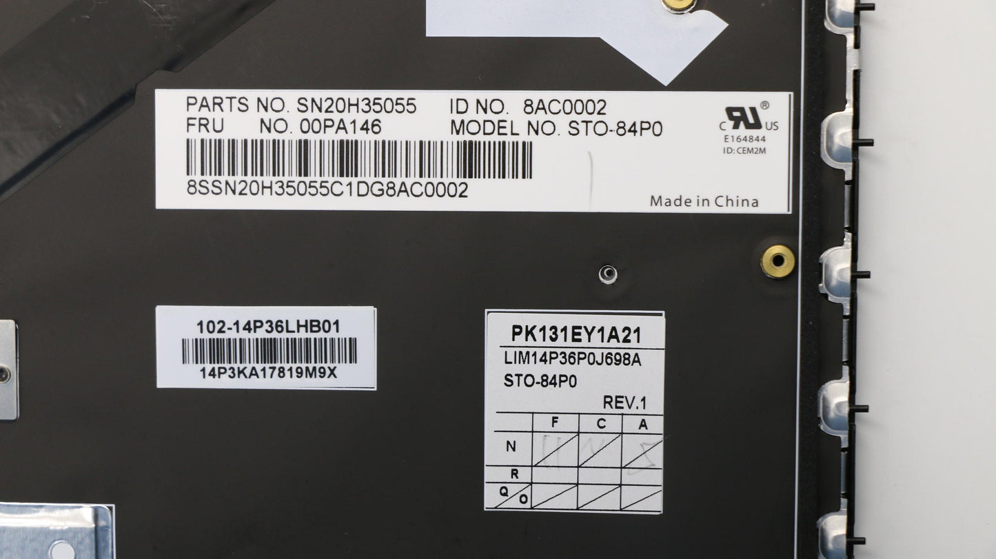 Lenovo Ki Keyboards Internal - 00PA146