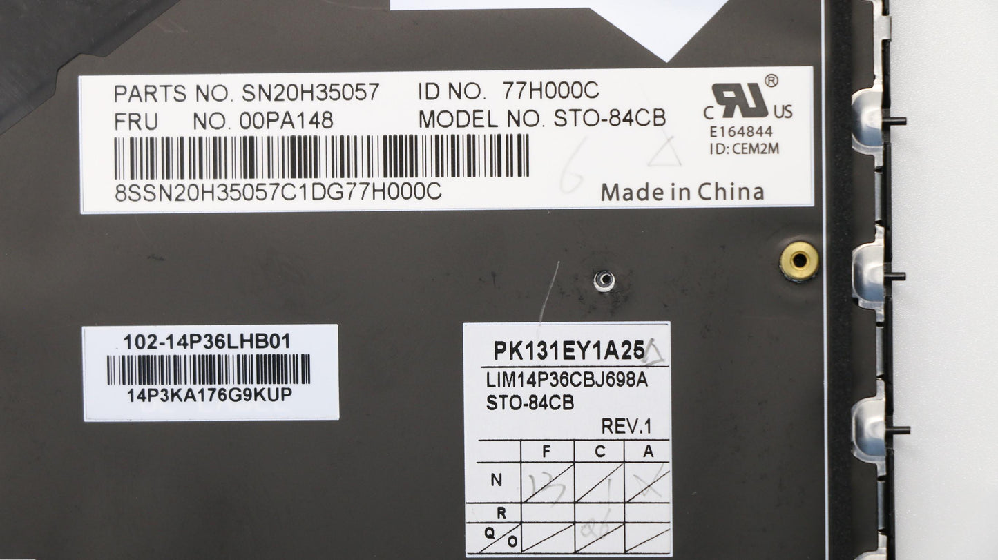 Lenovo Ki Keyboards Internal - 00PA148